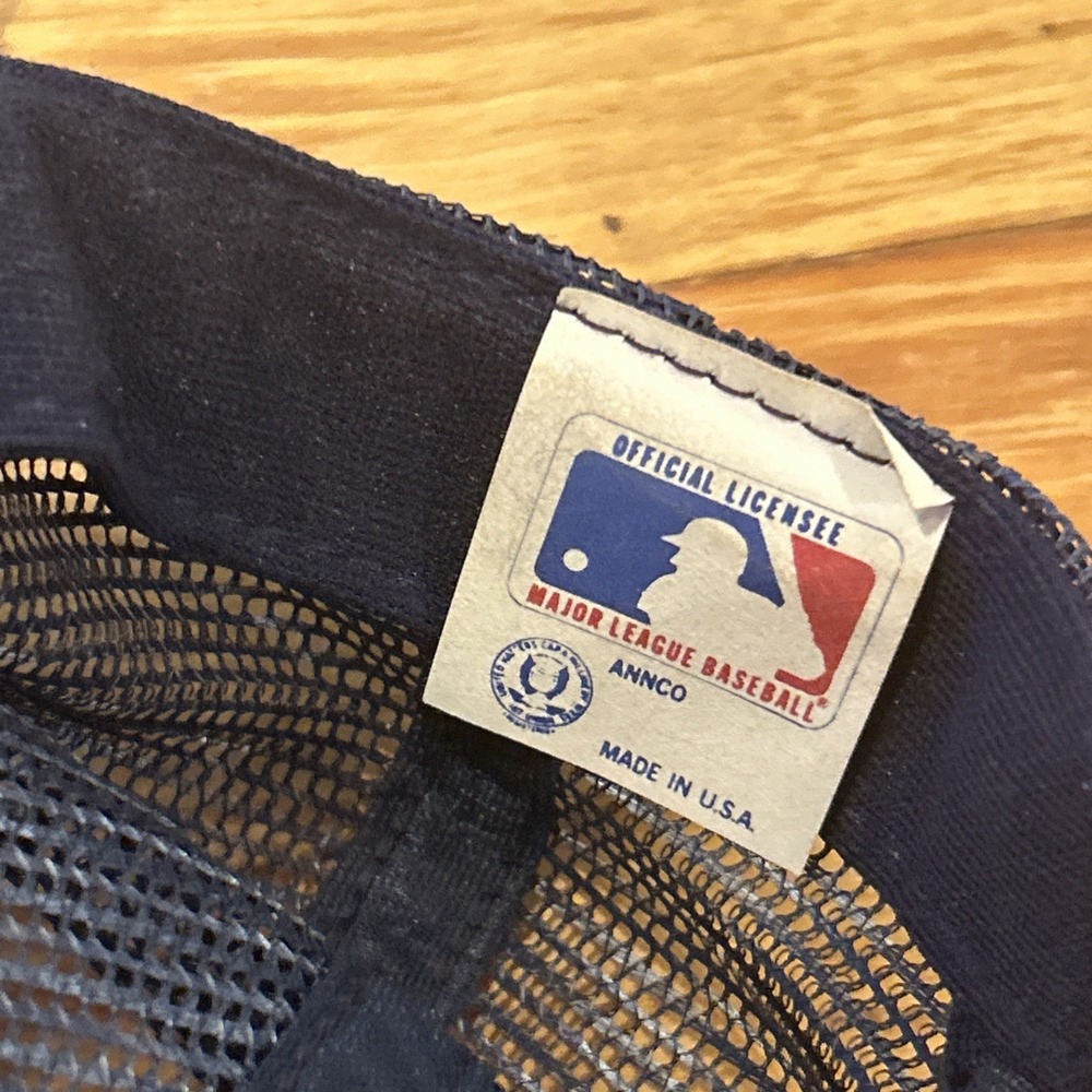 Vintage Cleveland Indians Hat Baseball Cap Snapback Mesh Adjustable Annco D3 - Picture 4 of 5
